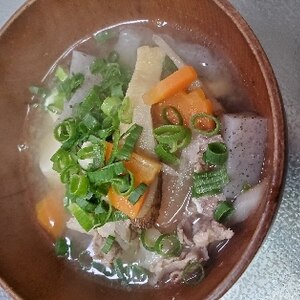 基本の豚汁☆冬のあったかご馳走メニュー